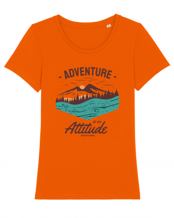 Adventure is an Attitude Bright Orange