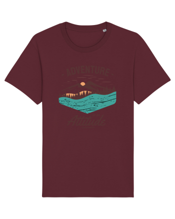 Adventure is an Attitude Burgundy