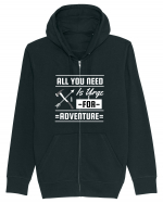 All You Need is an Urge for Adventure Hanorac cu fermoar Unisex Connector