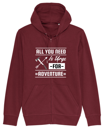All You Need is an Urge for Adventure Burgundy