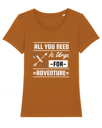 All You Need is an Urge for Adventure Roasted Orange