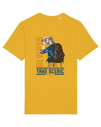 Always Take Scenic Route Spectra Yellow