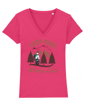 Camp More Worry Less Raspberry