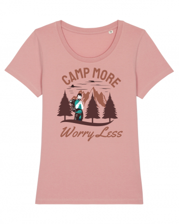 Camp More Worry Less Canyon Pink