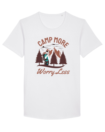 Camp More Worry Less White