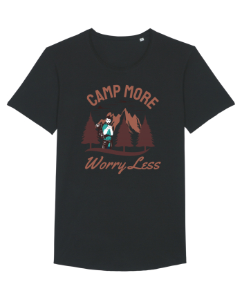 Camp More Worry Less Black