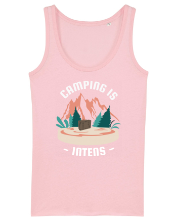 Camping is Intents Cotton Pink