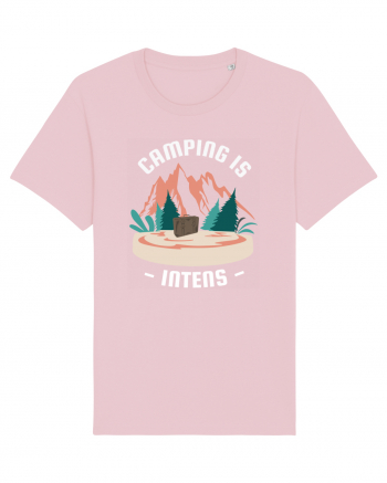 Camping is Intents Cotton Pink