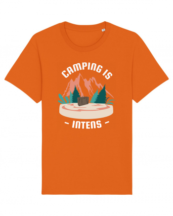 Camping is Intents Bright Orange