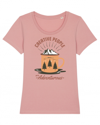 Creative People are Adventurous Canyon Pink