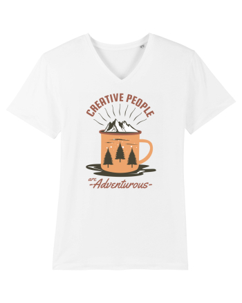 Creative People are Adventurous White