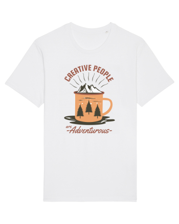 Creative People are Adventurous White