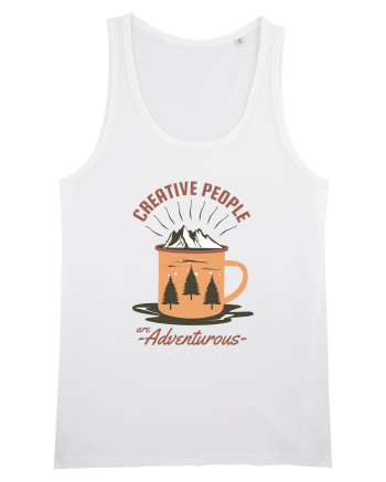 Creative People are Adventurous White