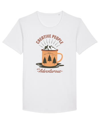 Creative People are Adventurous White