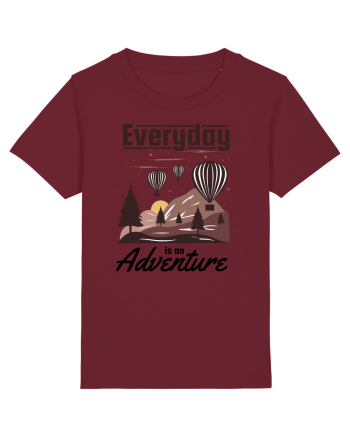 Every Day is an Adventure Burgundy
