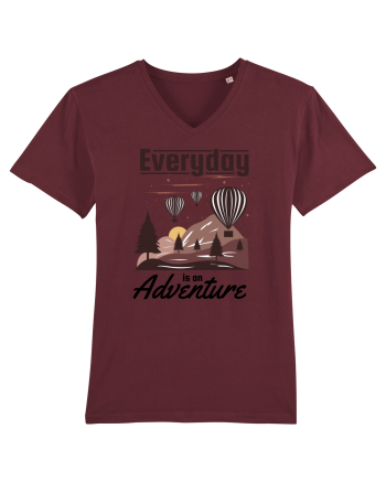 Every Day is an Adventure Burgundy