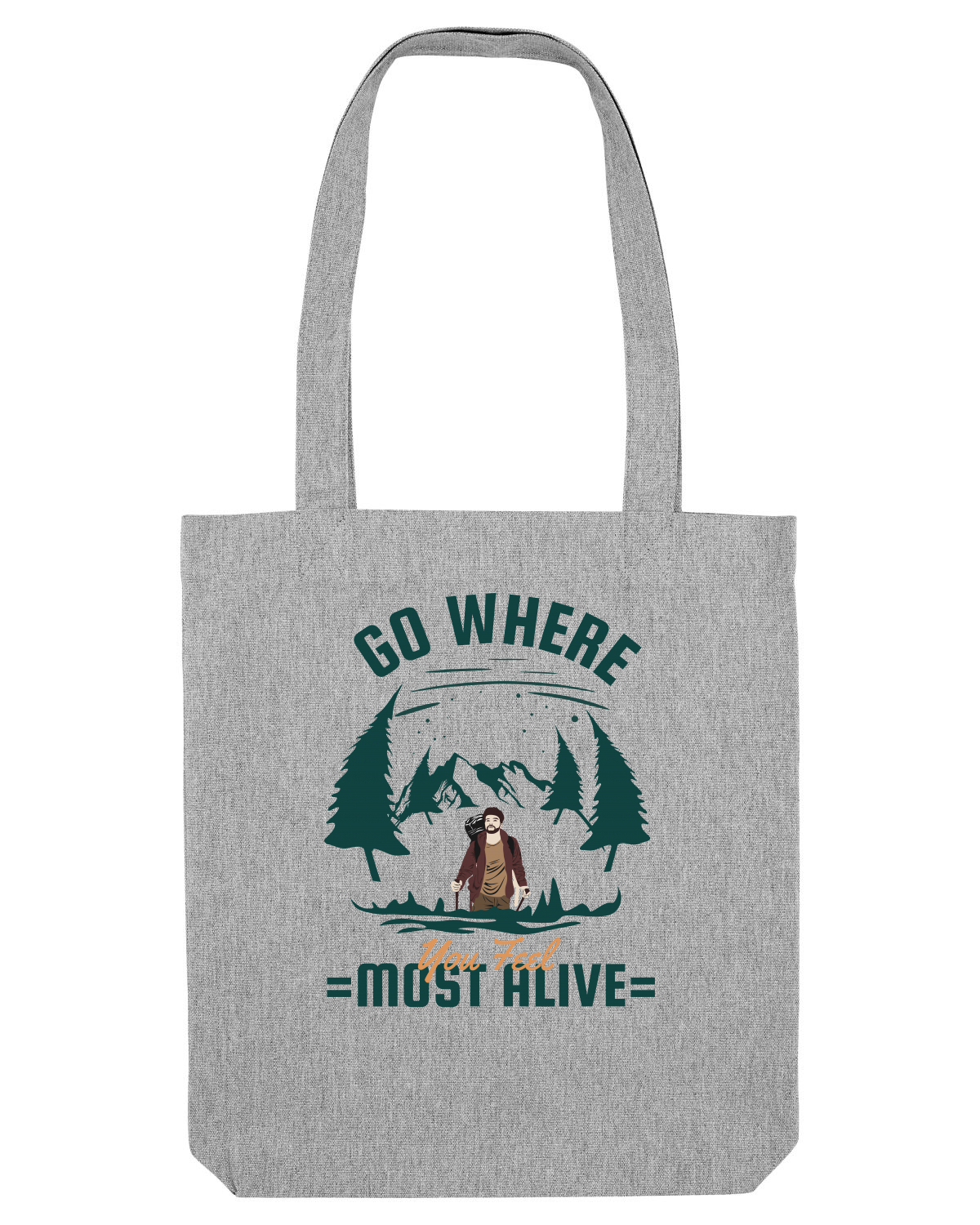 Sacoșă textilă Heather Grey