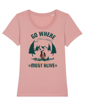 Go where You Feel Most Alive Canyon Pink