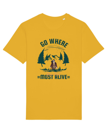 Go where You Feel Most Alive Spectra Yellow