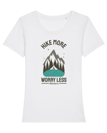 Hike More Worry Less White