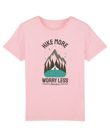 Hike More Worry Less Cotton Pink
