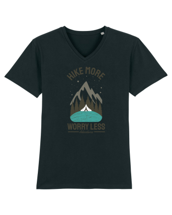 Hike More Worry Less Black