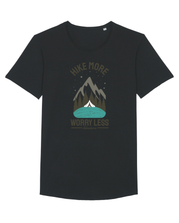 Hike More Worry Less Black