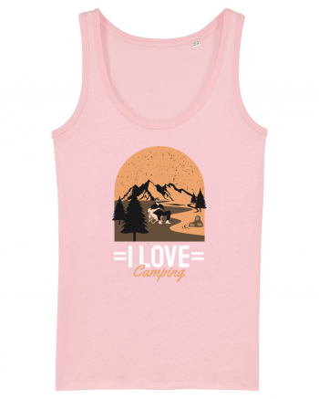 I love Camping Cotton Pink