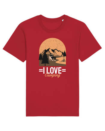 I love Camping Red