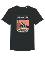 I Think You Should Go Just For This Tricou mânecă scurtă guler larg Bărbat Skater