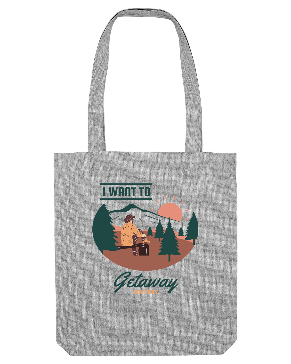 Sacoșă textilă Heather Grey