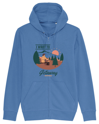 I Want to Getaway Bright Blue
