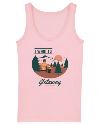 I Want to Getaway Cotton Pink