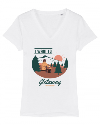I Want to Getaway White