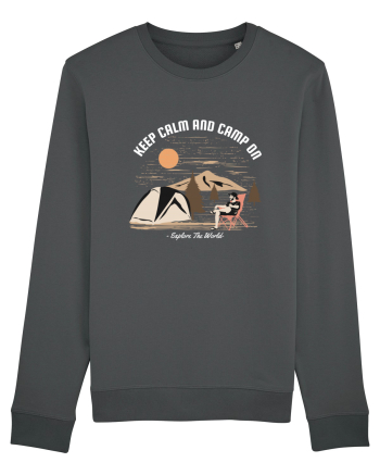 Keep Calm and Camp On Anthracite