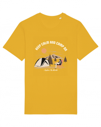 Keep Calm and Camp On Spectra Yellow