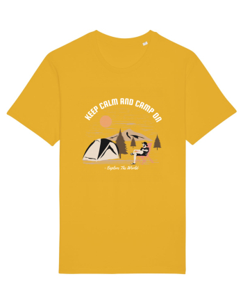 Keep Calm and Camp On Spectra Yellow
