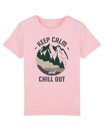Keep Calm and Chill Out Cotton Pink