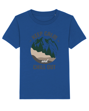 Keep Calm and Chill Out Majorelle Blue