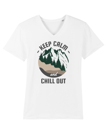 Keep Calm and Chill Out White