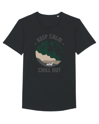 Keep Calm and Chill Out Black