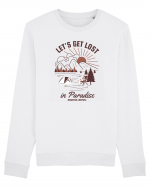 Lets Get Lost In Paradise Bluză mânecă lungă Unisex Rise