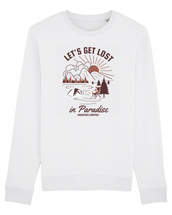 Lets Get Lost In Paradise White