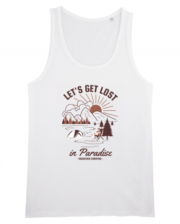 Lets Get Lost In Paradise White