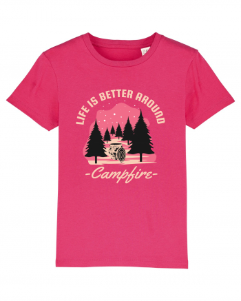 Life is Better Around a Campfire Raspberry