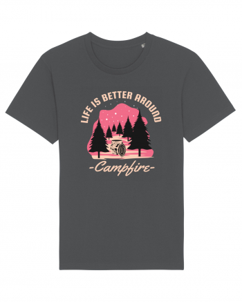 Life is Better Around a Campfire Anthracite