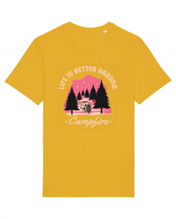 Life is Better Around a Campfire Spectra Yellow