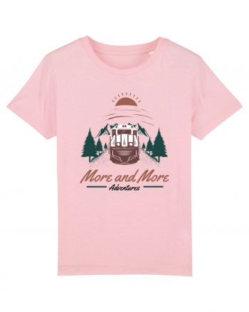 More and More Adventure Cotton Pink