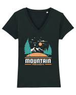 Mountain Adventure Tricou mânecă scurtă guler V Damă Evoker