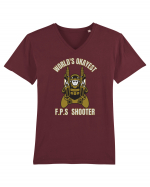 Pentru Pasionații de Jocuri FPS Shooter Tricou mânecă scurtă guler V Bărbat Presenter